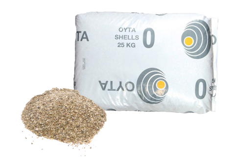 Grit & kiezel Vogelgrit oester / wit 1 kg