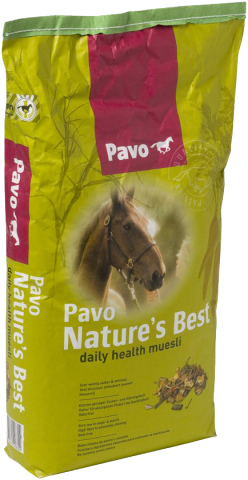 Pavo muesli Natures best 15 kg