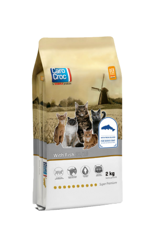 Caro-Cat Vis-rijst 2 kg