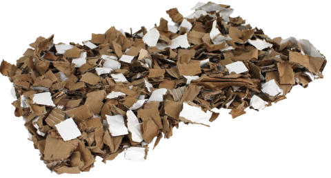 Bodem: Ecobale kartonsnippers 20 kg