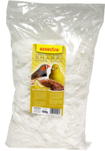 Nestmateriaal Sharpi katoen 1000 gr